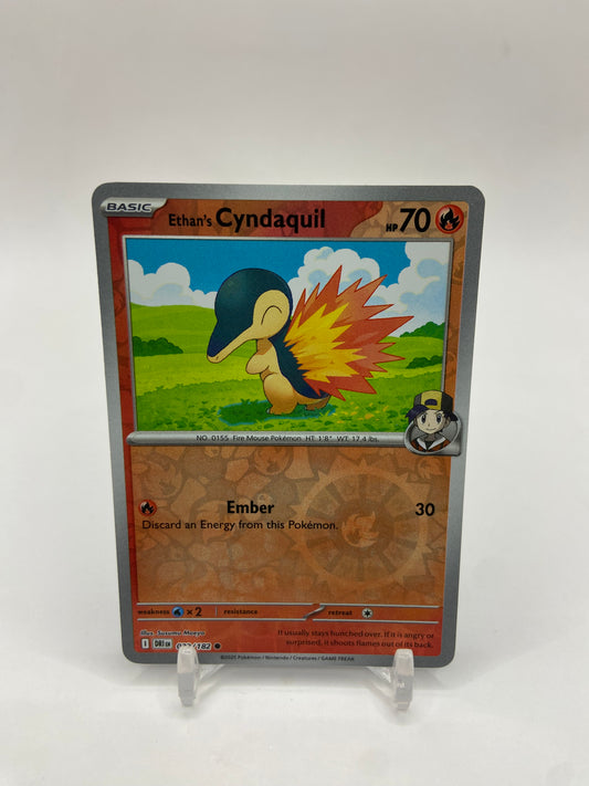 Ethan's Cyndaquil Reverse Holo Destined Rivals 032/182