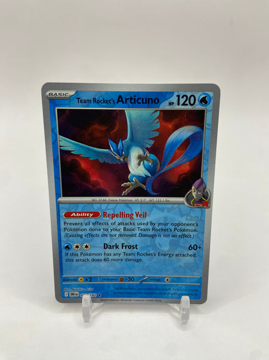 Team Rocket's Articuno Reverse Holo Rare Destined Rivals 051/182