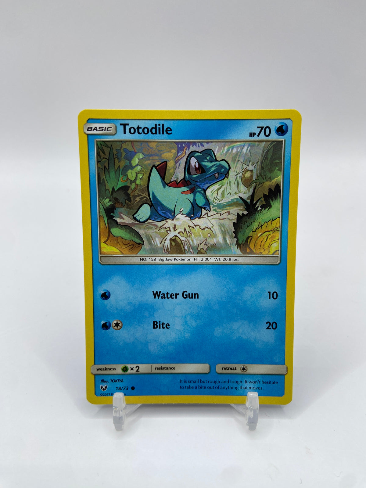 Totodile Shining Legends 18/73