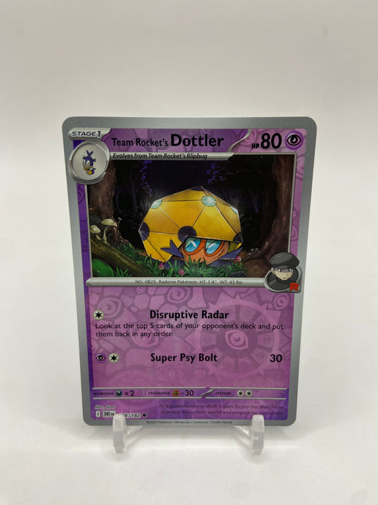 Team Rocket's Dottler Reverse Holo Destined Rivals 088/182