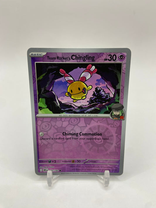 Team Rocket's Chingling Reverse Holo Destined Rivals 085/182