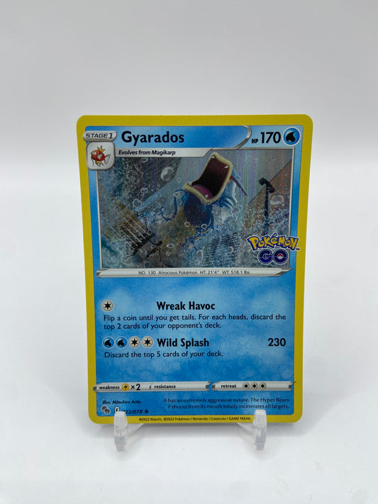 Gyarados Holo Pokemon Go 022/078