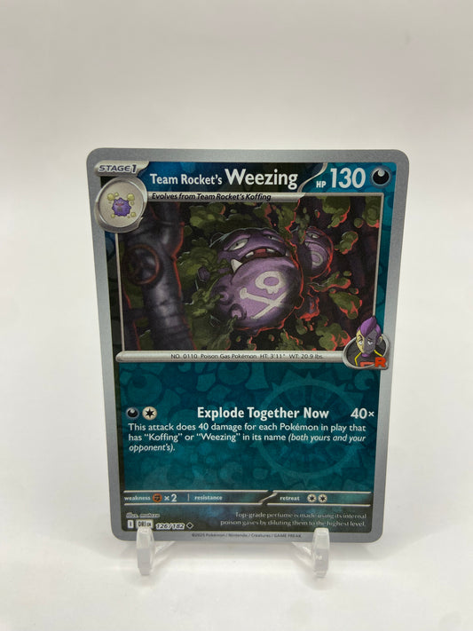 Team Rocket's Weezing Reverse Holo Destined Rivals 126/182