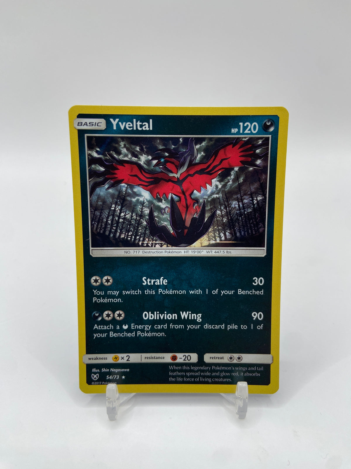 Yveltal Holo Shining Legends 54/73