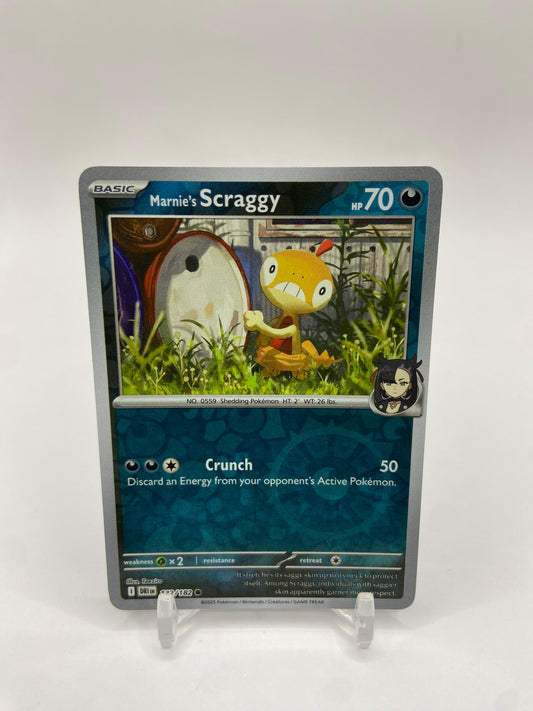 Marnie's Scraggy Reverse Holo Destined Rivals 132/182