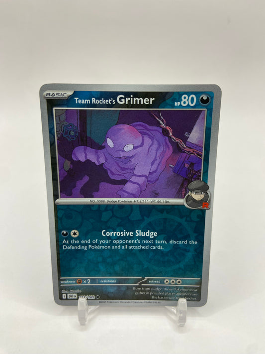 Team Rocket's Grimer Reverse Holo Destined Rivals 123/182