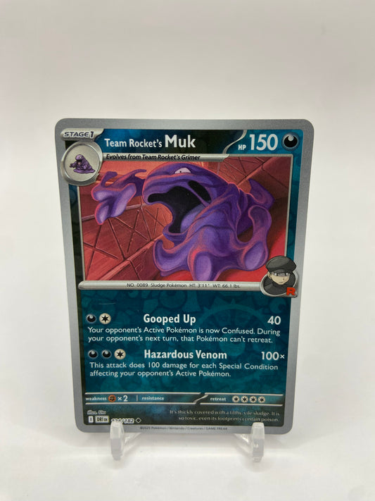 Team Rocket's Muk Reverse Holo Destined Rivals 124/182