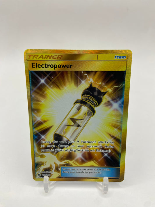 Electropower Gold Secret Rare Lost Thunder 232/214