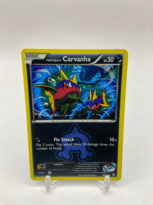 Team Aqua's Carvanha Team Crisis 20/34
