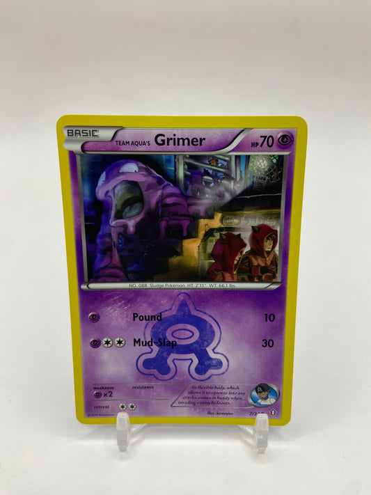 Team Aqua's Grimer Double Crisis 7/34