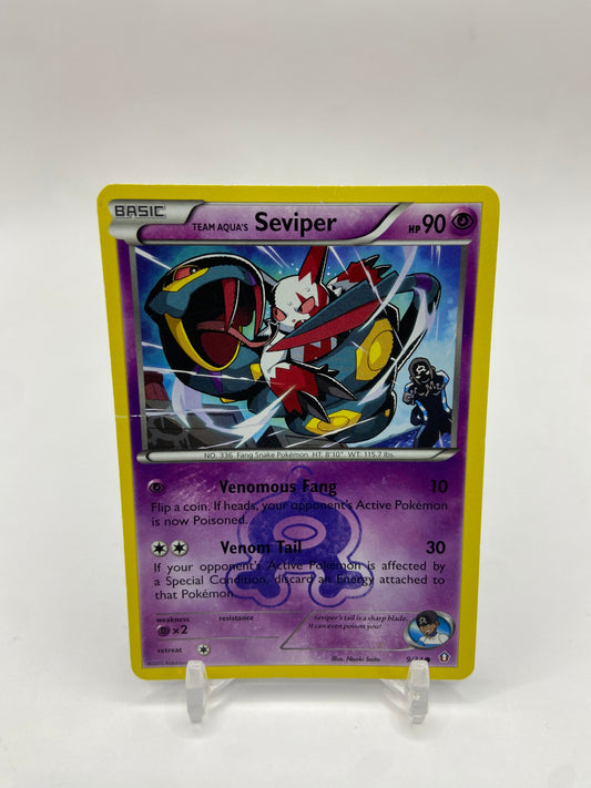Team Aqua's Seviper Double Crisis 9/34