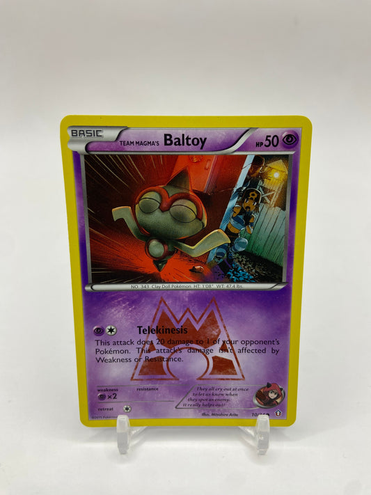 Team Magma's Baltoy Double Crisis 10/34