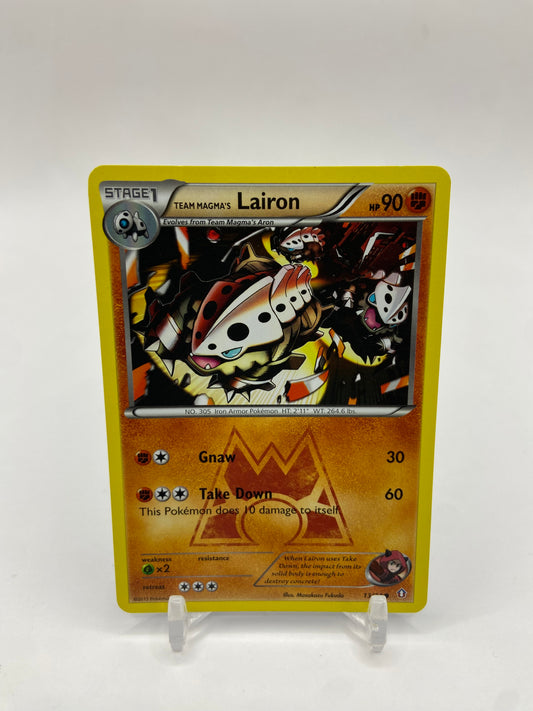 Team Magma's Lairon Double Crisis 13/34