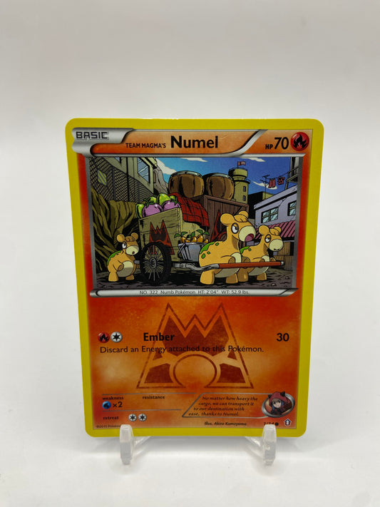 Team Magma's Numel Double Crisis 1/34