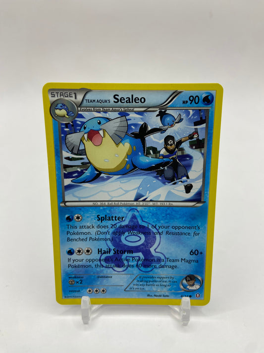 Team Aqua's Sealeo Double Crisis 4/34