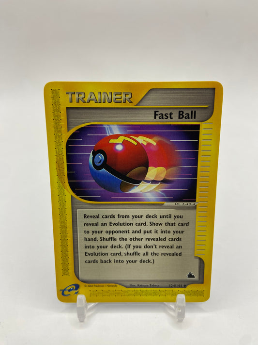 Fast Ball E Reader Skyridge 124/144
