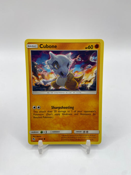 Cubone Hidden Fates 37/68
