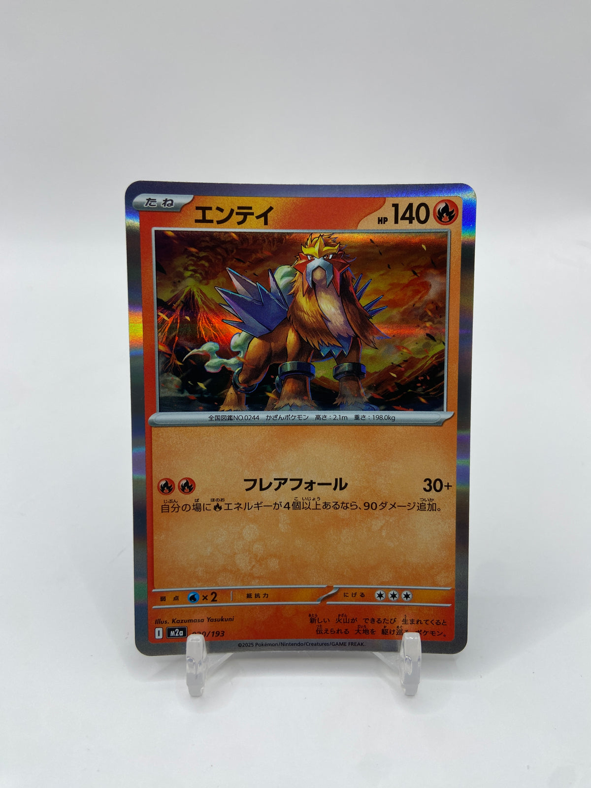 Entei Holo MEGA Dream ex Japanese 020/193