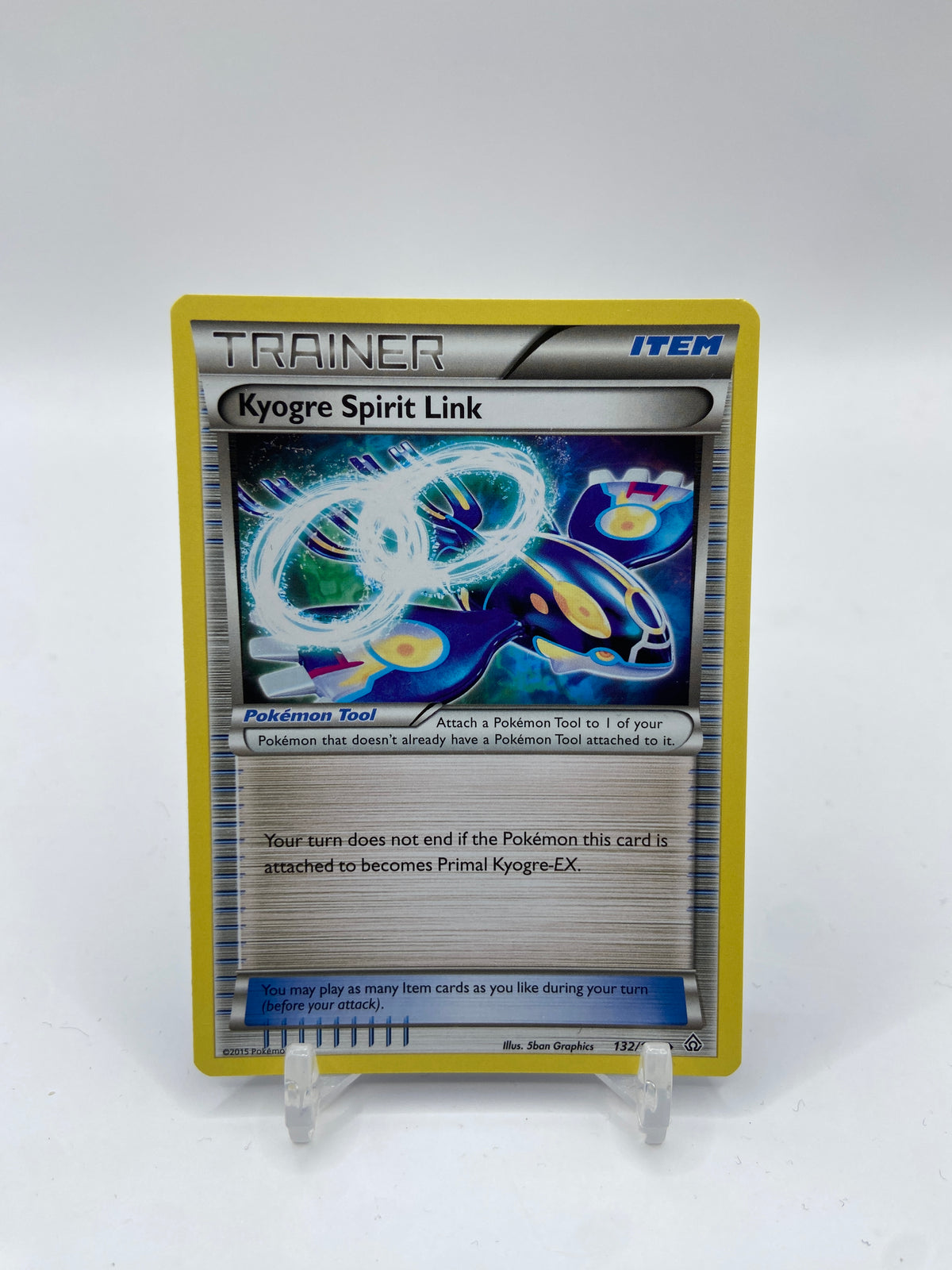 Kyogre Spirit Link Primal Clash 132/160