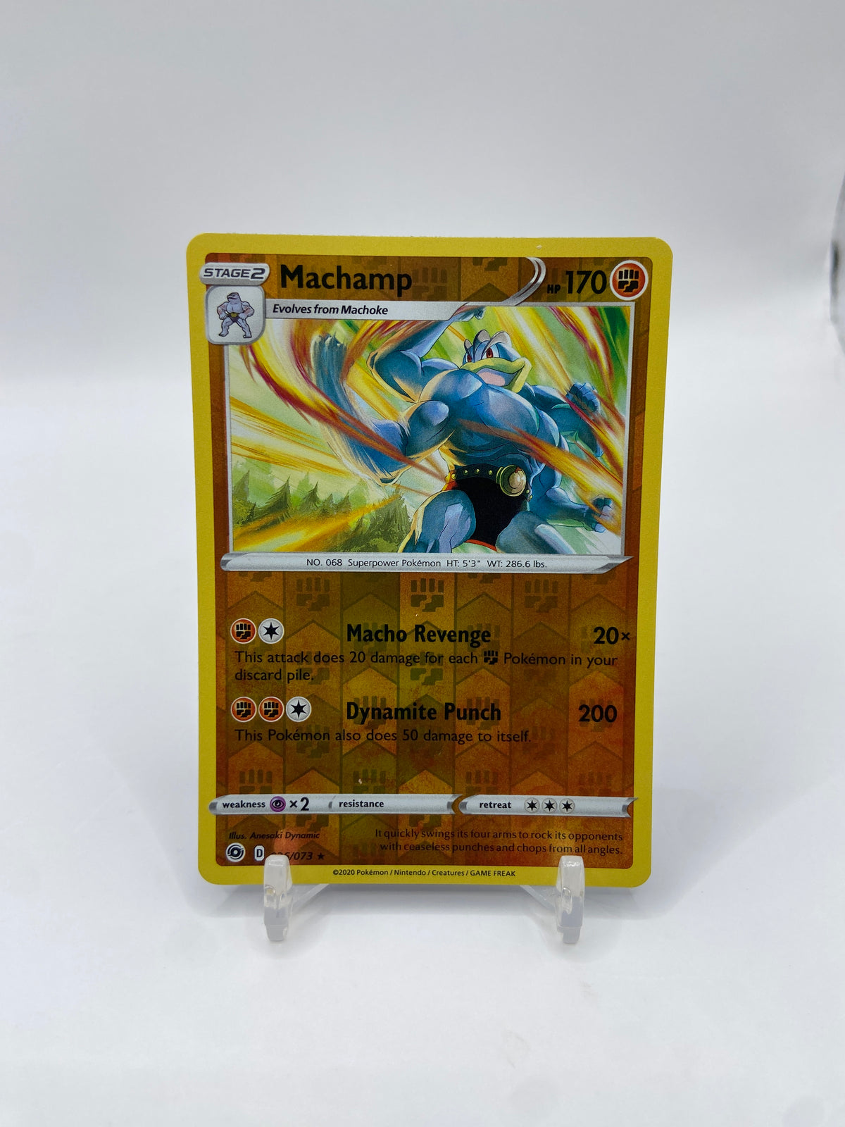 Machamp Reverse Holo Champion's Path 26/73