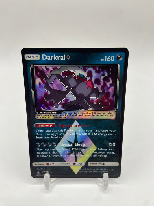 Darkrai Prism Holo Ultra Prism 77/156