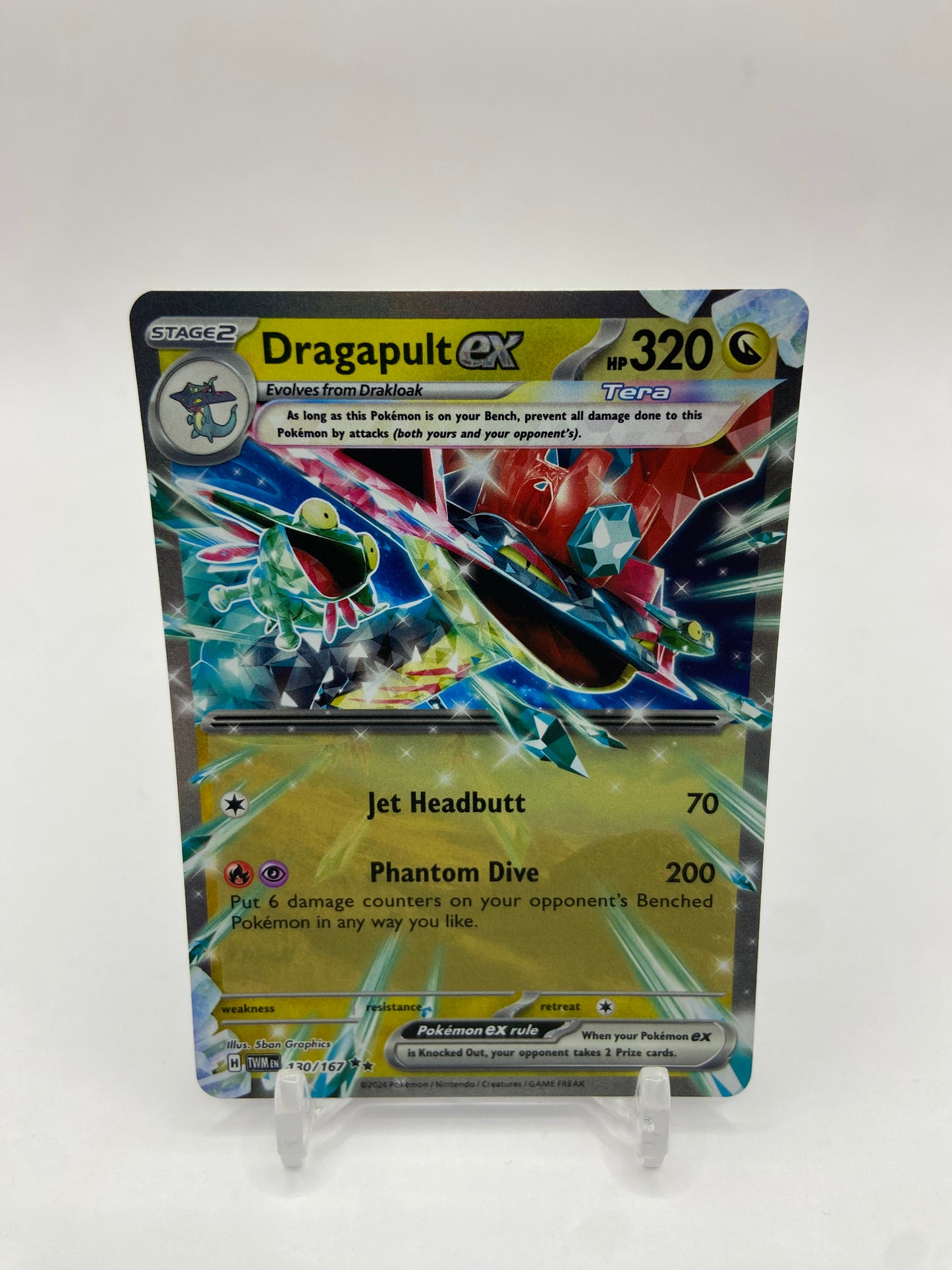 Dragapult Ex Twilight Masquerade 130/167