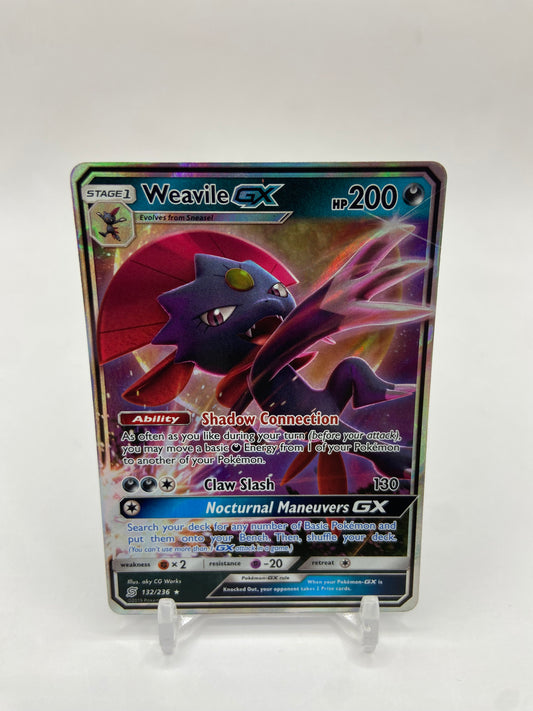 Weavile Gx Unified Minds 132/236