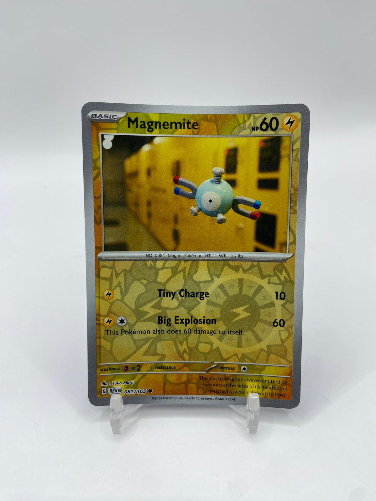 Magnemite Reverse Holo SV: 151 081/165