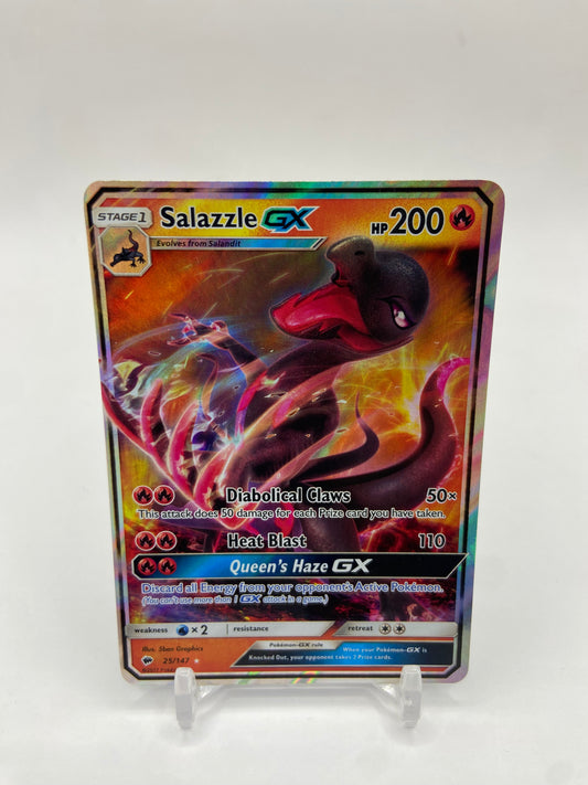 Salazzle Gx Burning Shadows 25/147
