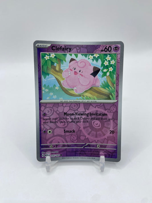 Clefairy Reverse Holo SV: 151 035/165