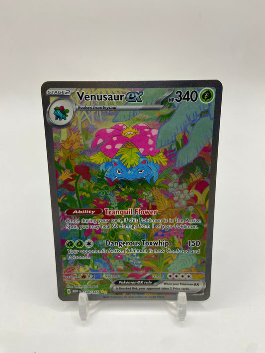 Venusaur Ex Alt Art Secret Rare 151 198/165