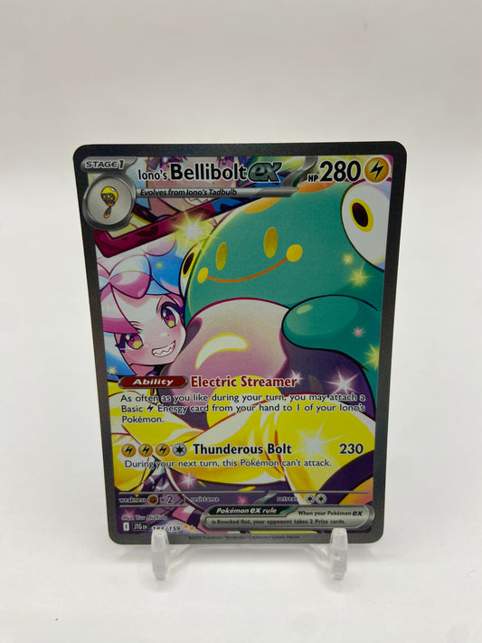 Iono's Bellibolt Ex Secret Rare Alt Art Journey Together 183/159