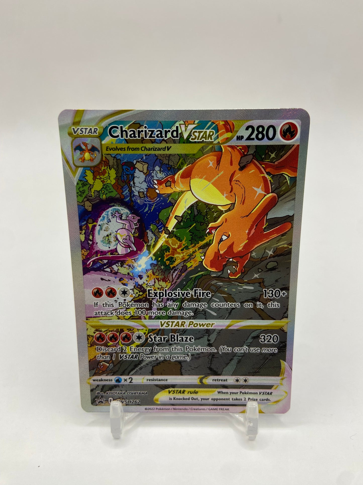 Charizard Vstar Full Art Promo SWSH262