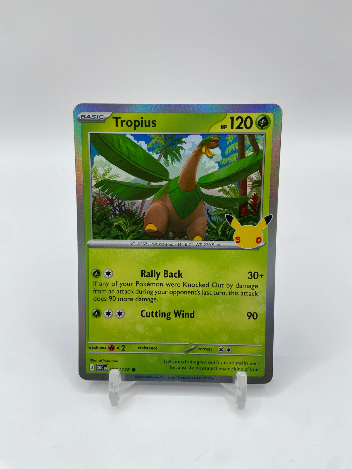 Tropius 30th Celebration 005/128