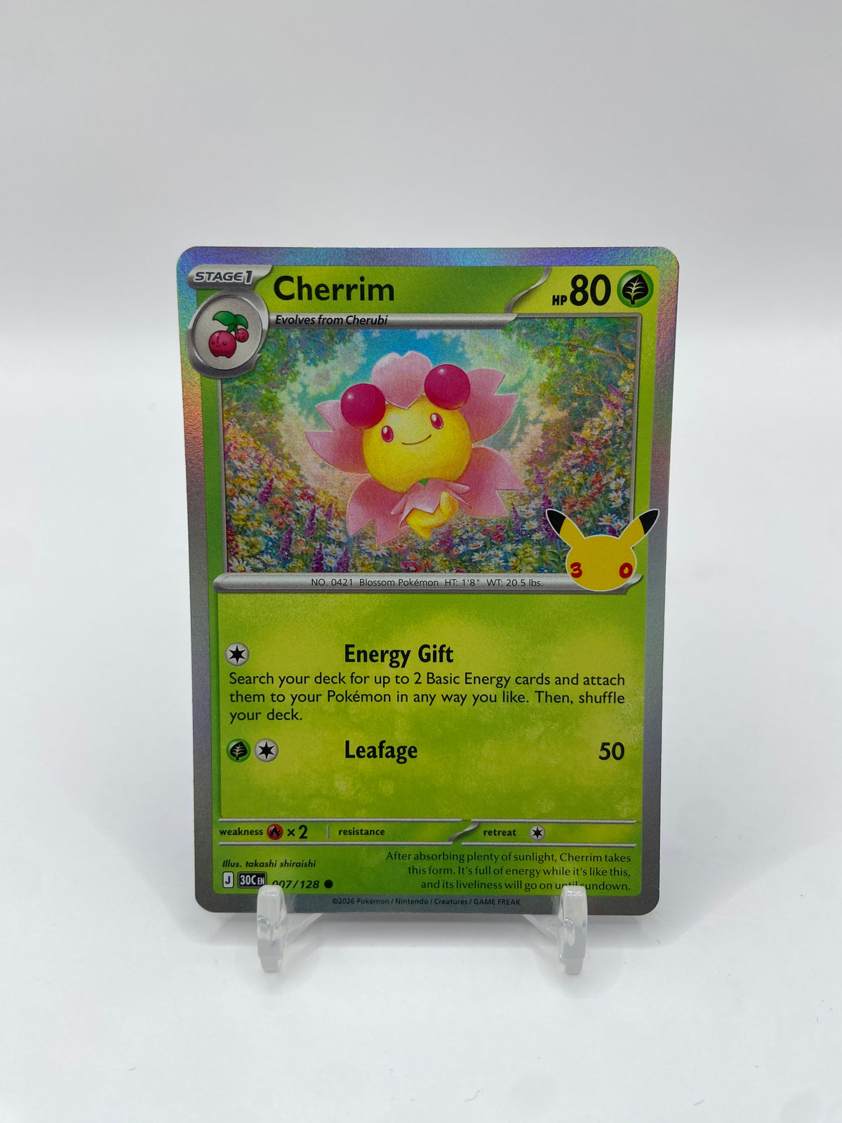 Cherrim 30th Celebration 007/128