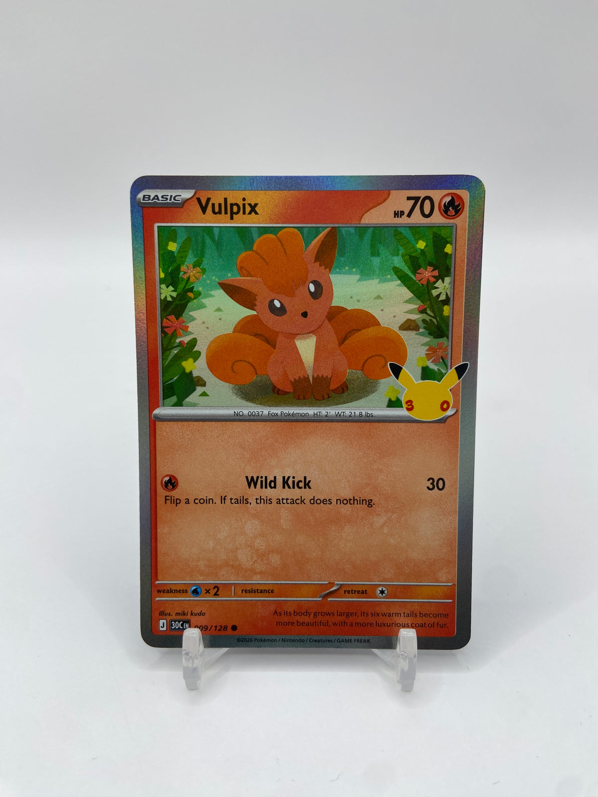 Vulpix 30th Celebration 009/128