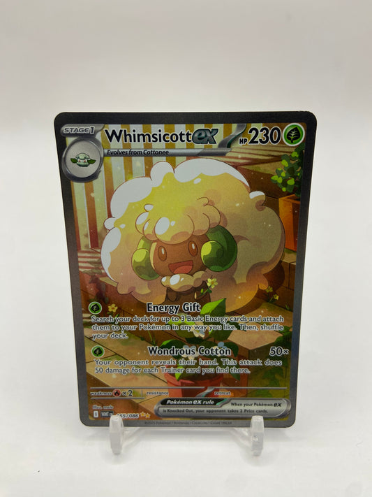 Whimsicott Ex Alt Art Secret Rare White Flare 165/086