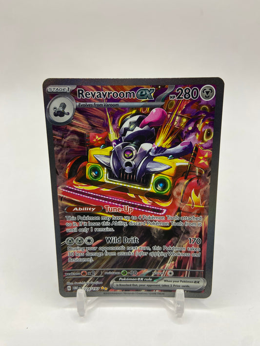 Revavroom Ex Alt Art Secret Rare Obsidian Flames 224/197