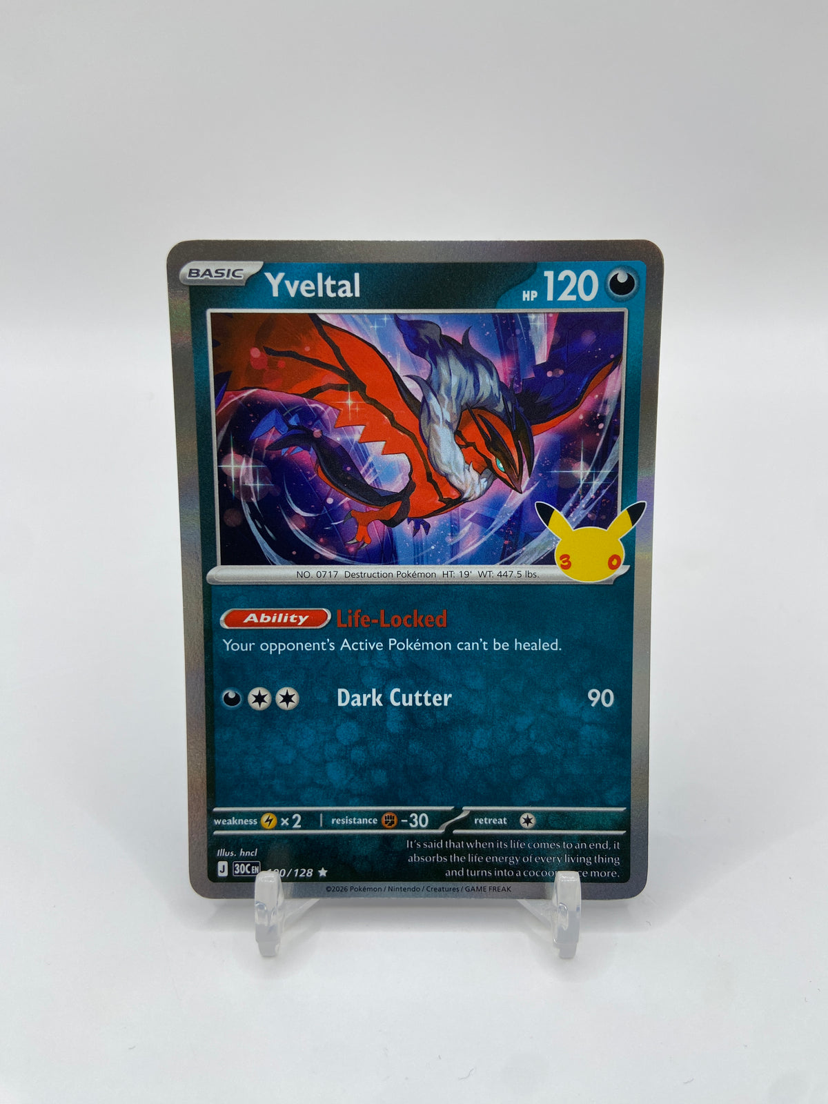Yveltal 30th Celebration 100/128