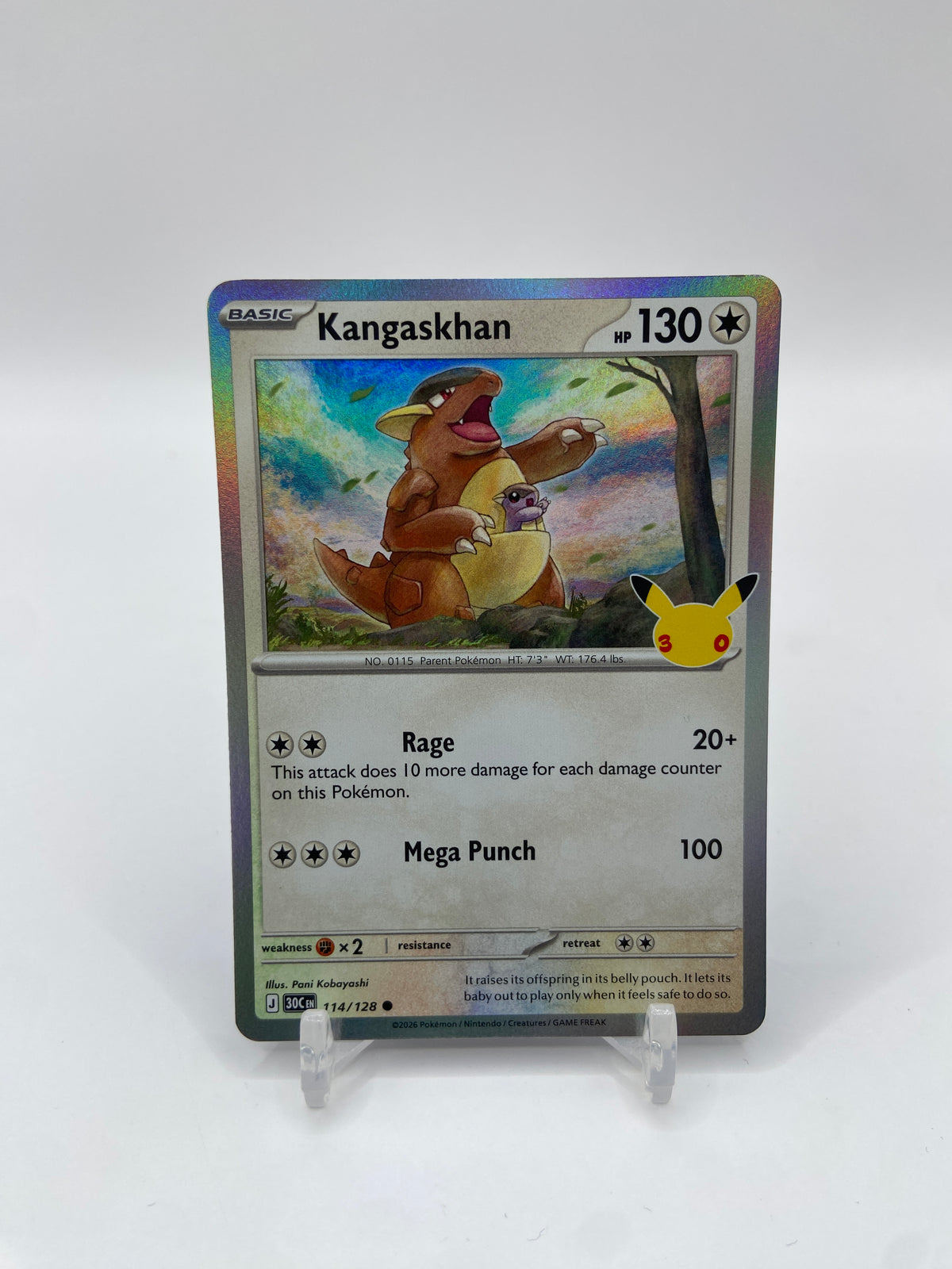 Kangaskhan 30th Celebration 114/128