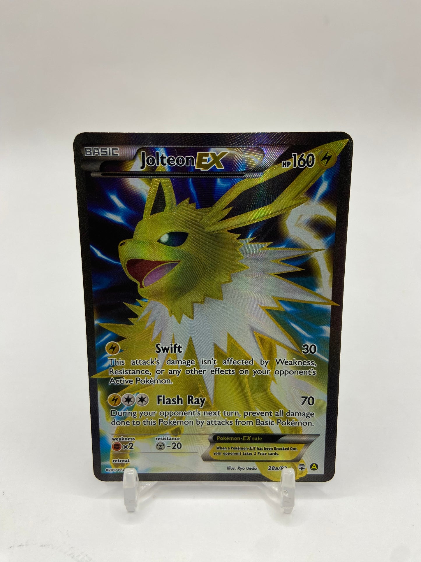 Jolteon Ex Full Art Promo 28a/83