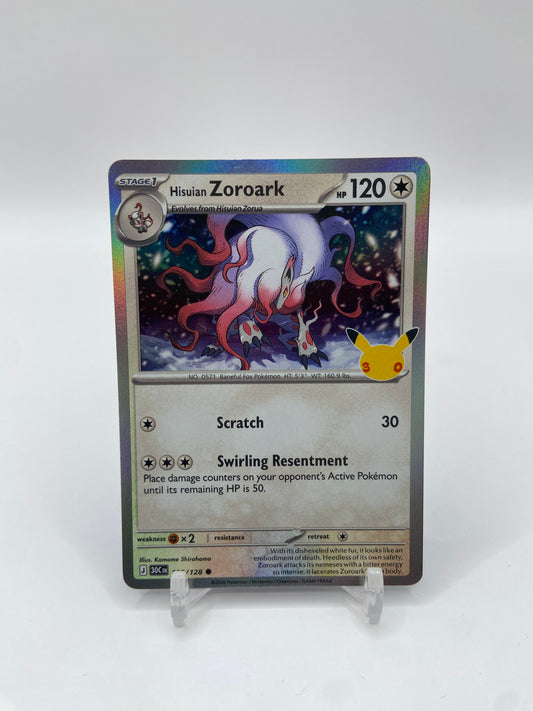 Hisuian Zoroark 30th Celebration 123/128