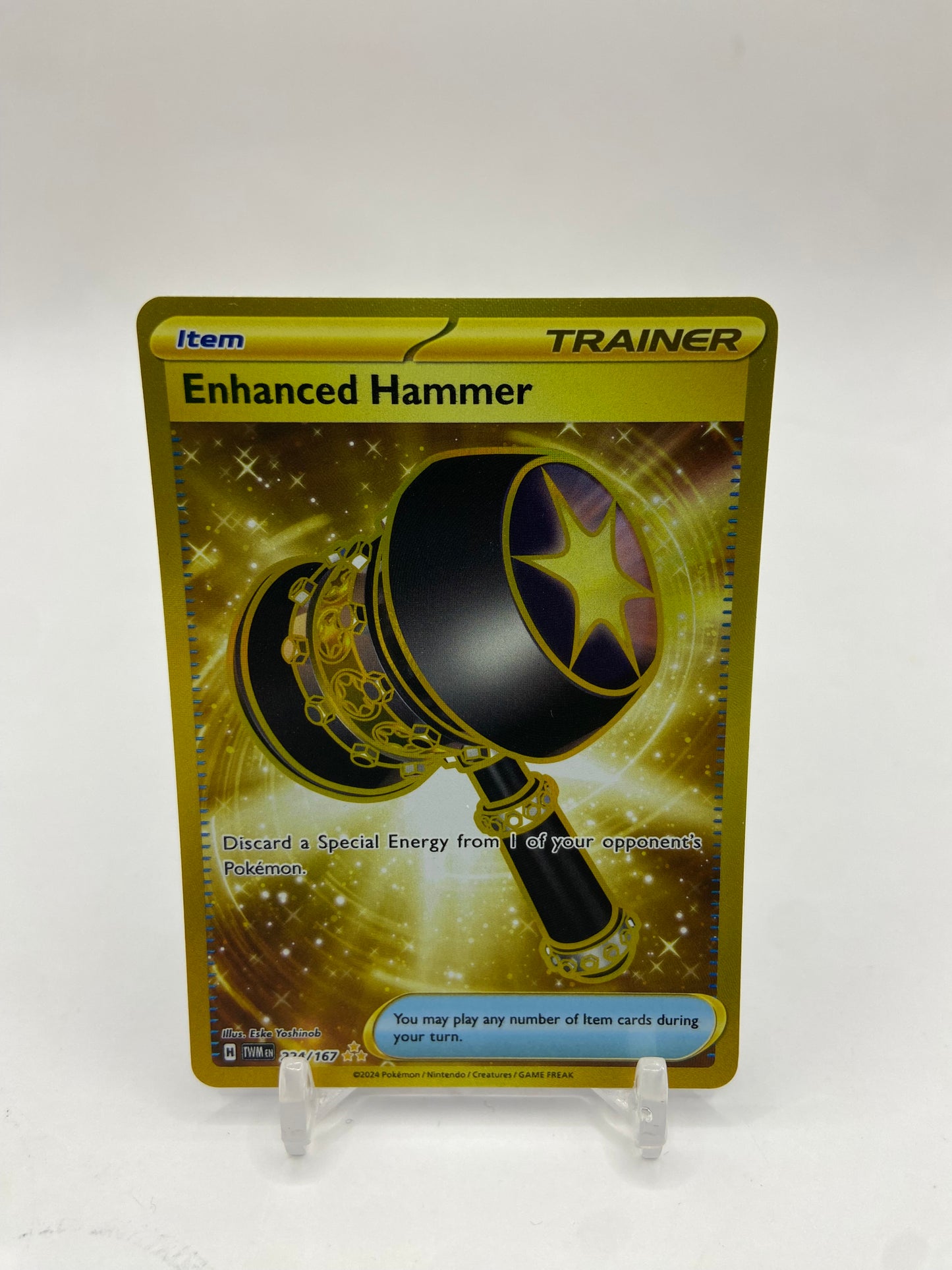 Enhanced Hammer Gold Secret Rare Twilight Masquerade 224/167