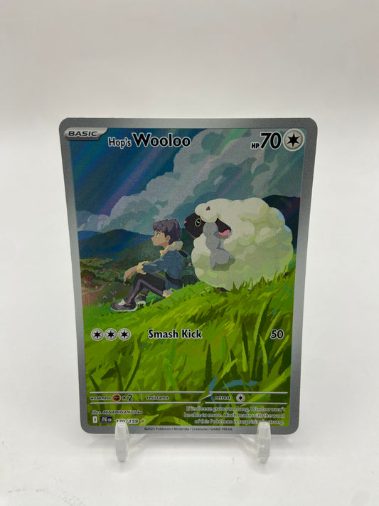 Hop's Wooloo Art Rare Full Art Journey Together 170/159