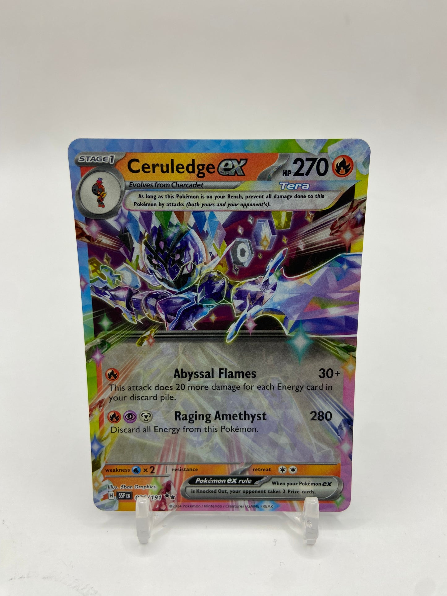 Ceruledge Ex Surging Sparks 036/191