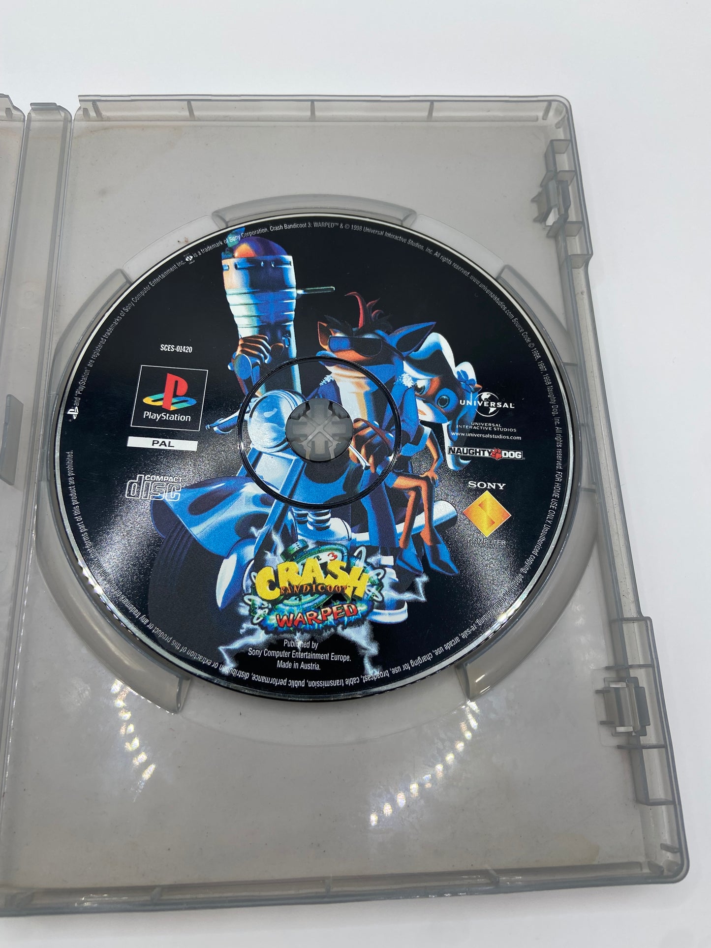 Crash Bandicoot 3 Warped PS1 (Disc Only)