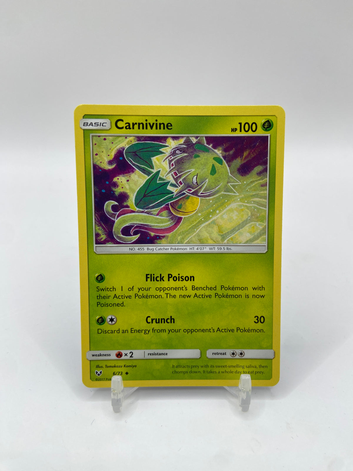 Carnivine Shining Legends 6/73