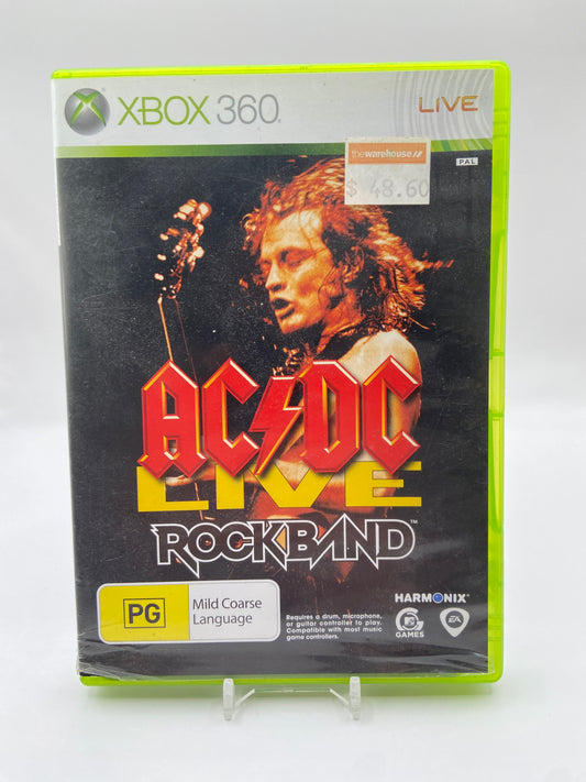 ACDC Live: Rock Band Xbox 360