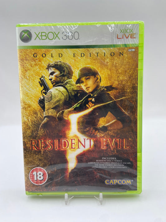 Resident Evil 5 Gold Edition Xbox 360 SEALED