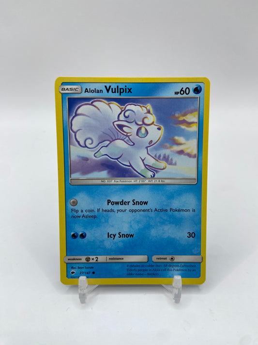 Alolan Vulpix Burning Shadows 27/147